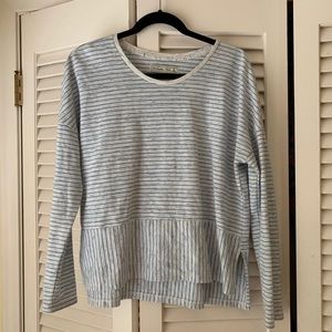 Abercrombie and Fitch Blue Striped Shirt